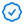 Blue checkmark in a circle