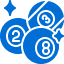  Lottery balls icon