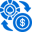 Currency exchange icon